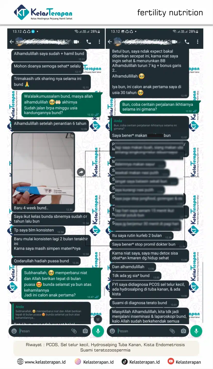 Keajaiban Hamil Alami Meski PCOS & Terato